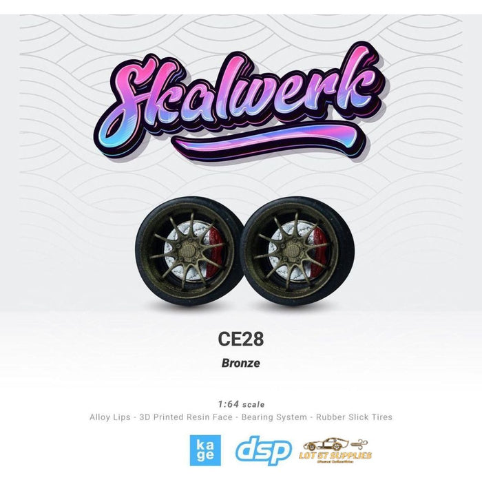 SKALWERK Wheels 1:64 10mm High Quality Wheels With Bearing System Group 1 *AXLES INCLUDED* - Just $22.99! Shop now at Retro Gaming of Denver