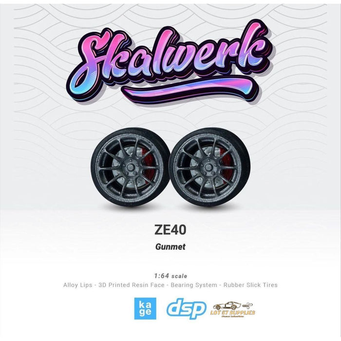 SKALWERK Wheels 1:64 10mm High Quality Wheels With Bearing System Group 1 *AXLES INCLUDED* - Just $22.99! Shop now at Retro Gaming of Denver