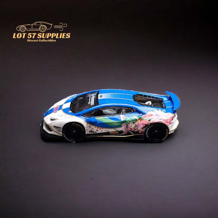 King Model Lamborghini Huracan LP610 LB 1.0 Hatsune Blue 1:64 - Just $35.99! Shop now at Retro Gaming of Denver