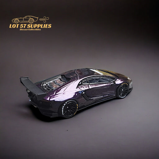 King Model Lamborghini Huracan LP700-4 LB 1.0 Purple Carbon Fiber 1:64 - Just $35.99! Shop now at Retro Gaming of Denver