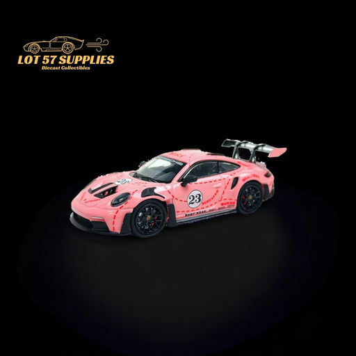 SOLO Porsche 911 992 GT3 RS Pink Pig #23 Livery 1:64 - Premium Porsche - Just $33.99! Shop now at Retro Gaming of Denver