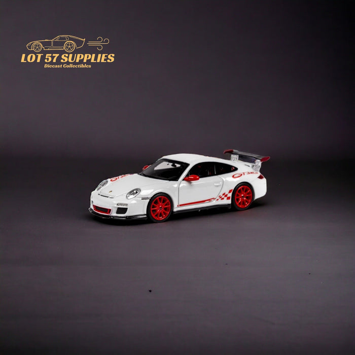 Cars' Lounge Porsche 997.2 GT3 RS Carrera White WEISS 1:64 Resin Limited to 299 Pcs - Just $64.99! Shop now at Retro Gaming of Denver