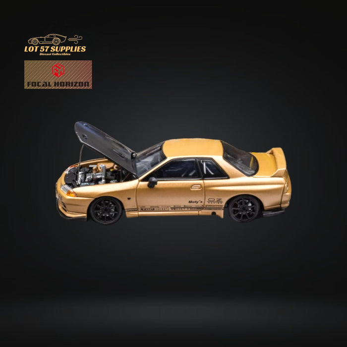 Focal Horizon Skyline GT-R R32 Top Secret Gold 1:64 - Just $35.99! Shop now at Retro Gaming of Denver