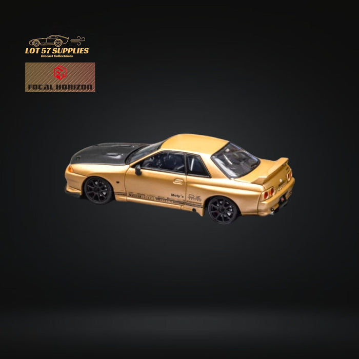 Focal Horizon Skyline GT-R R32 Top Secret Gold 1:64 - Just $35.99! Shop now at Retro Gaming of Denver