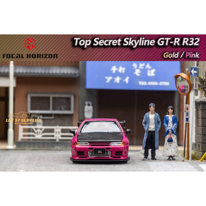 Focal Horizon Skyline GT-R R32 Top Secret Pink 1:64 - Just $35.99! Shop now at Retro Gaming of Denver