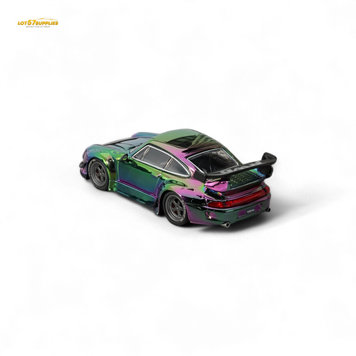 Star Model Porsche RWB 993 GT Wing Magic Purple-Green 1:64 - for just $39.99! 