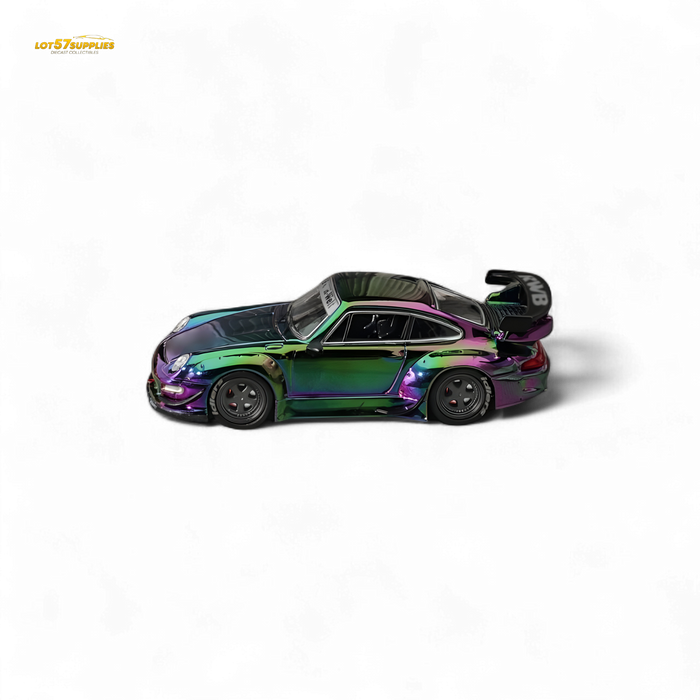 Star Model Porsche RWB 993 GT Wing Magic Purple-Green 1:64 - for just $39.99! 