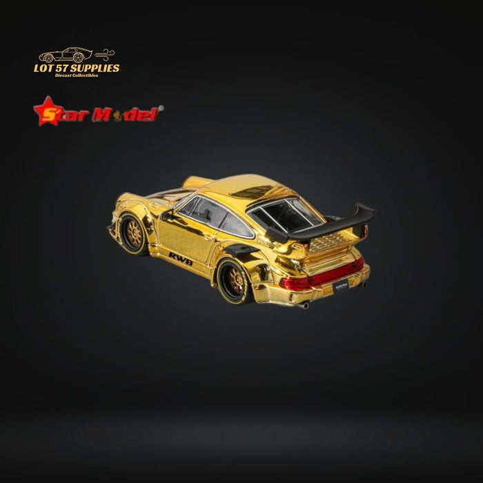 Star Model Porsche RWB 964 GT Wing Gold 1:64 - Just $34.99! Shop now at Retro Gaming of Denver