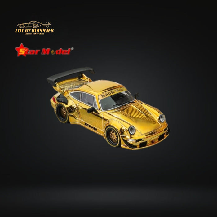 Star Model Porsche RWB 964 GT Wing Gold 1:64 - Just $34.99! Shop now at Retro Gaming of Denver