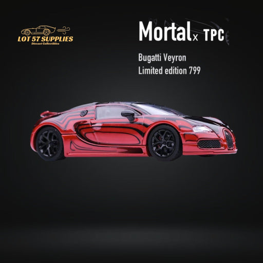 Mortal Bugatti Veyron in Red Advan Ceramic Livery Limited to 799 Pcs 1:64 - Just $38.99! Shop now at Retro Gaming of Denver