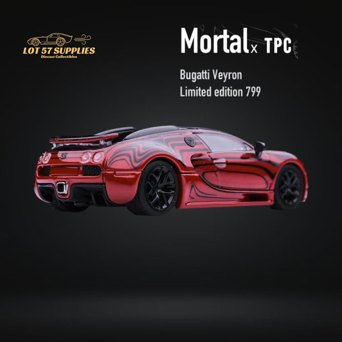 Mortal Bugatti Veyron in Red Advan Ceramic Livery Limited to 799 Pcs 1:64 - Just $38.99! Shop now at Retro Gaming of Denver