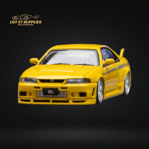 Focal Horizon Nissan Skyline R33 GT-R 4TH Gen 400R in Yellow Openable Hood 1:64 - Premium Nissan - Just $36.99! Shop now at Retro Gaming of Denver