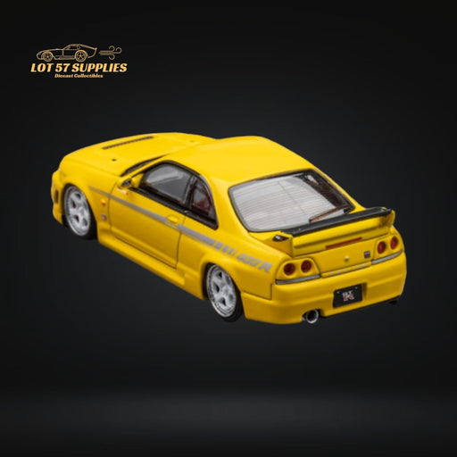 Focal Horizon Nissan Skyline R33 GT-R 4TH Gen 400R in Yellow Openable Hood 1:64 - Premium Nissan - Just $36.99! Shop now at Retro Gaming of Denver