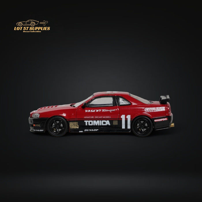 Stance Hunters SH Skyline GT-R R34 Tomica #11 Livery 1:64 - Just $31.99! Shop now at Retro Gaming of Denver