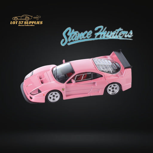 (Pre-Order) Stance Hunters Ferrari F40 LM Pink 1:64 - Just $36.99! Shop now at Retro Gaming of Denver