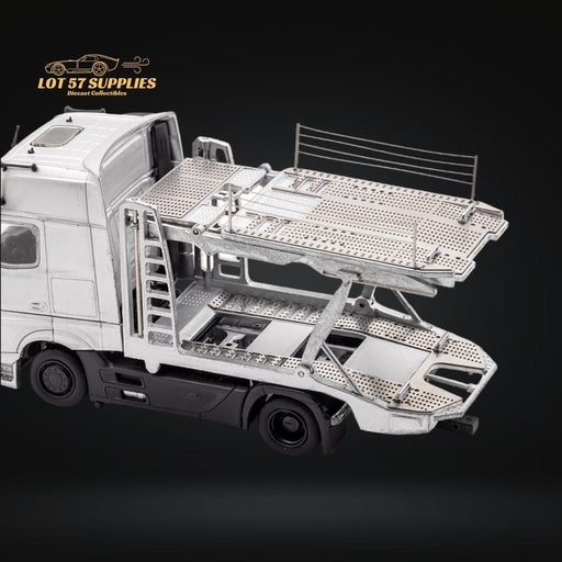 (Pre-Order) GCD Mercedes Benz Actros in Silver 1:64 AMG KS-069-401 - Just $99.99! Shop now at Retro Gaming of Denver