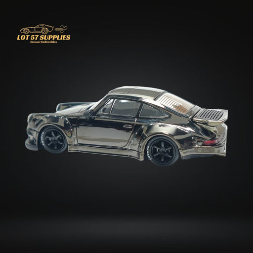 MC Porsche RWB 930 Chrome Gunmetal Gray Diecast 1:64 - for just $34.99! 