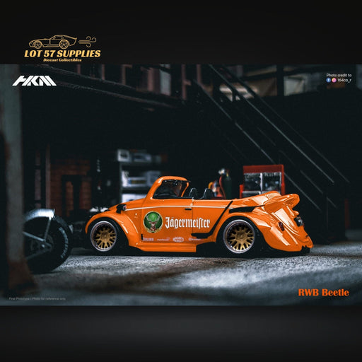 (Pre-Order) HKM Model VW Beetle Convertible Cabriolet Jagermeister 1:64 Limited to 599 Pcs - Just $31.99! Shop now at Retro Gaming of Denver