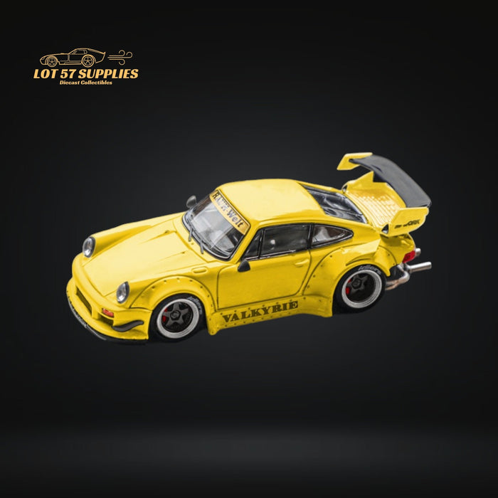 (Pre-Order) Star Model Porsche RWB 964 GT Wing Valkyrie Yellow Ordinary 1:64 - Just $32.99! Shop now at Retro Gaming of Denver