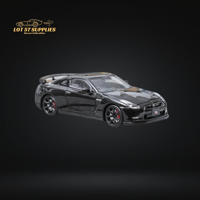 (Pre-Order) Focal Horizon Nissan Skyline GT-R R35 Black With Openable Hood 1:64 - Just $34.99! Shop now at Retro Gaming of Denver