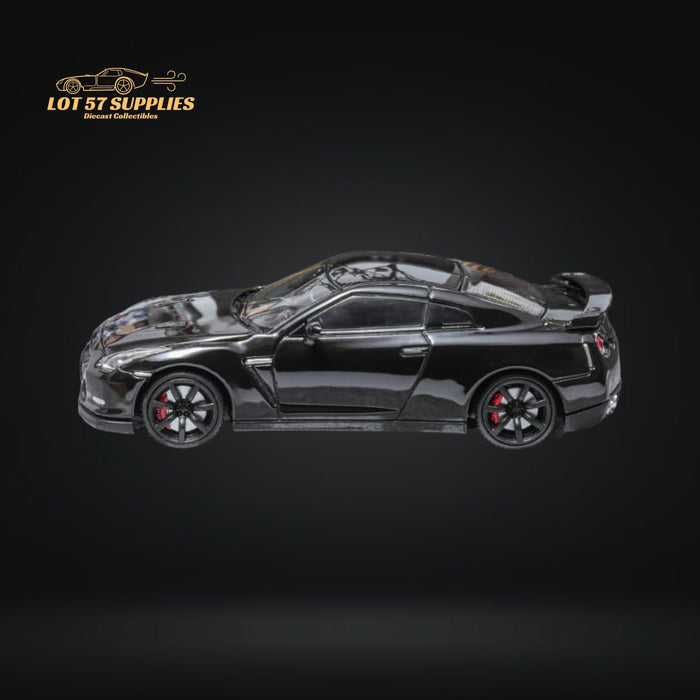 (Pre-Order) Focal Horizon Nissan Skyline GT-R R35 Black With Openable Hood 1:64 - Just $34.99! Shop now at Retro Gaming of Denver
