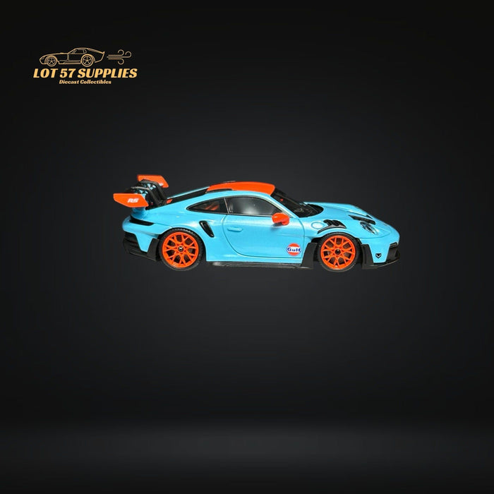 FuelMe Porsche 911 (992) GT3 RS in Gulf Livery 1:64 - Just $89.99! Shop now at Retro Gaming of Denver