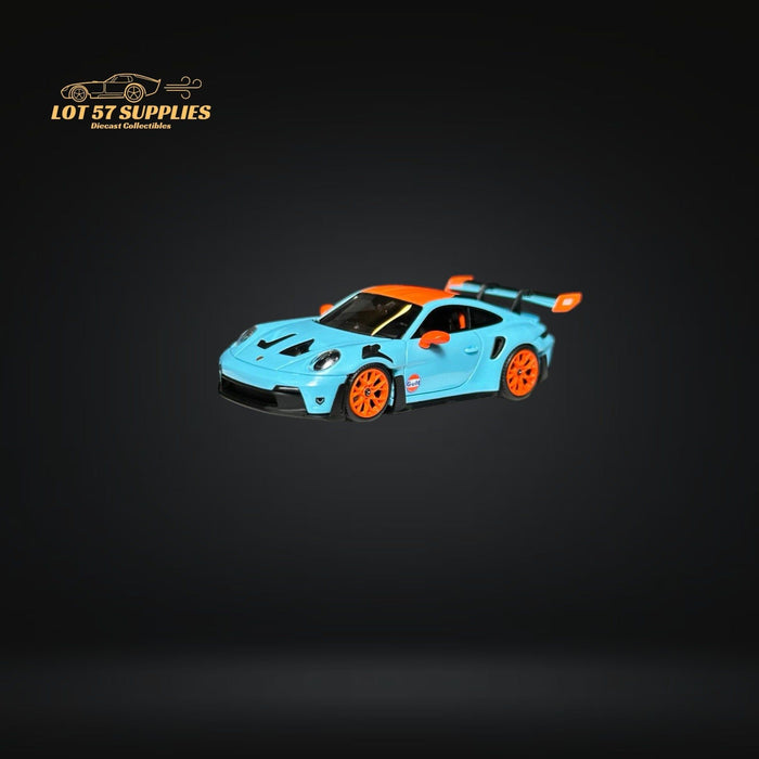 FuelMe Porsche 911 (992) GT3 RS in Gulf Livery 1:64 - Just $89.99! Shop now at Retro Gaming of Denver