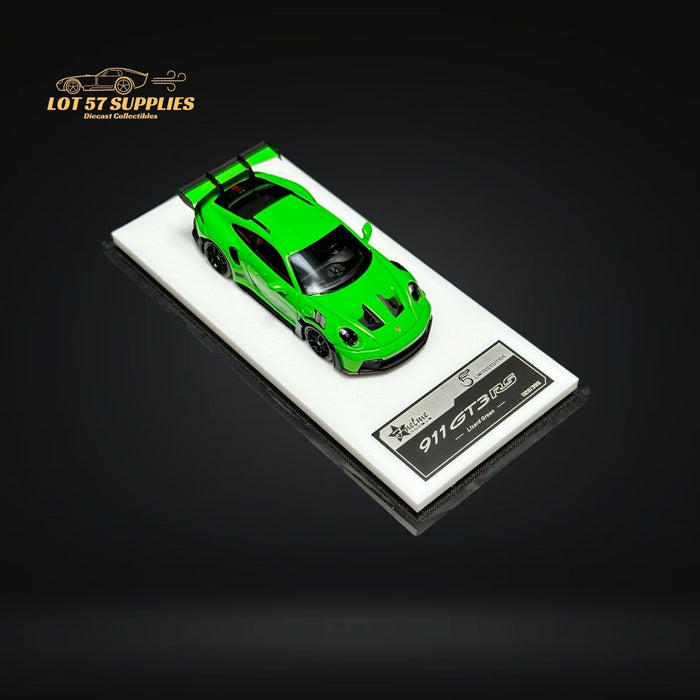 FuelMe Porsche 911 (992) GT3 RS Lizard Green 1:64 - Just $89.99! Shop now at Retro Gaming of Denver