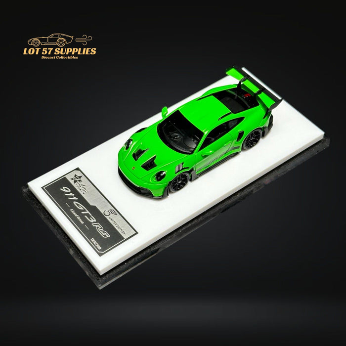 FuelMe Porsche 911 (992) GT3 RS Lizard Green 1:64 - Just $89.99! Shop now at Retro Gaming of Denver