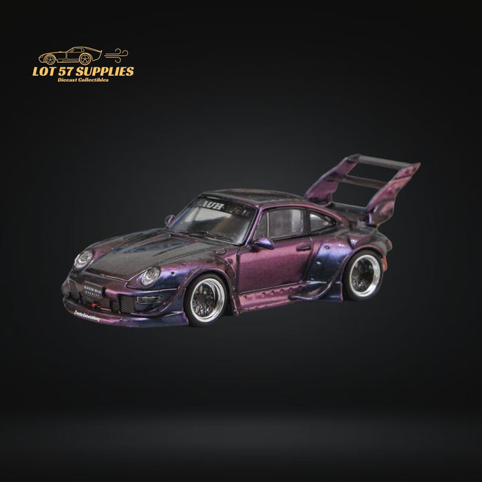 Street Weapon Porsche RWB 993 Chameleon Purple High Wing 1:64 - Just $32.99! Shop now at Retro Gaming of Denver