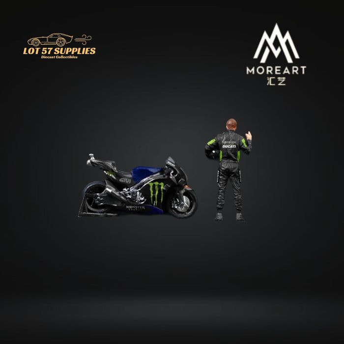 (Pre-Order) MoreArt Ducati Motorcycle MONSTER Livery With Figure 1:64 MO222041 - Just $24.99! Shop now at Retro Gaming of Denver