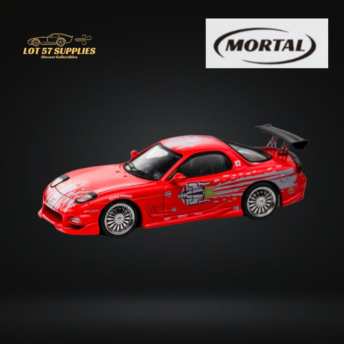 (Pre-Order) Mortal Mazda RX-7 Veilside Red F&F Livery 1:64 - Just $32.99! Shop now at Retro Gaming of Denver