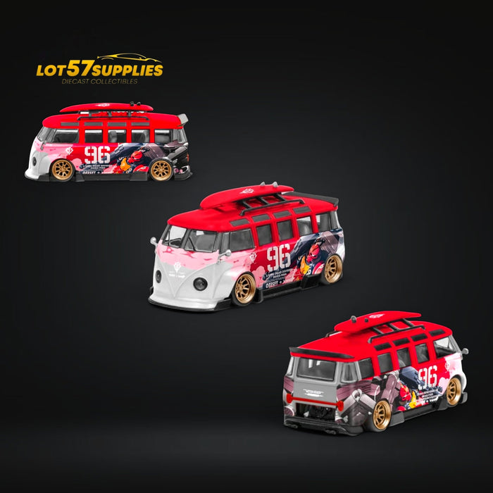 LF Model Volkswagen T1 Kombi WideBody Akiba #96 Livery 1:64 - for just $32.99! 