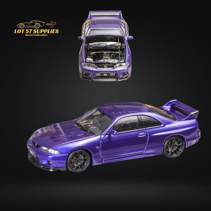 (Pre-Order) Focal Horizon Skyline GT-R R33 GT-R 4th Gen BCNR33 Full Carbon Purple 1:64 - Just $36.99! Shop now at Retro Gaming of Denver