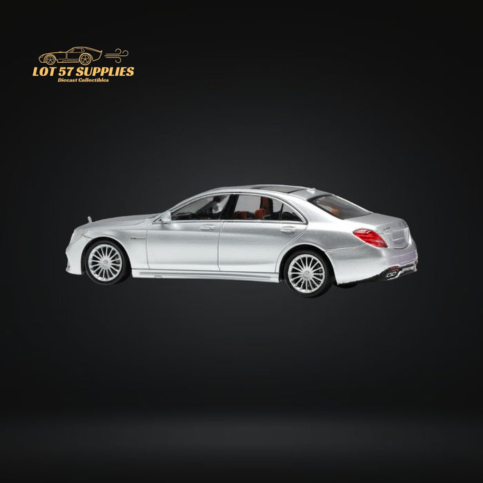 King Model Mercedes Benz S65 AMG BiTurbo W222 Silver 1:64 - Just $31.99! Shop now at Retro Gaming of Denver