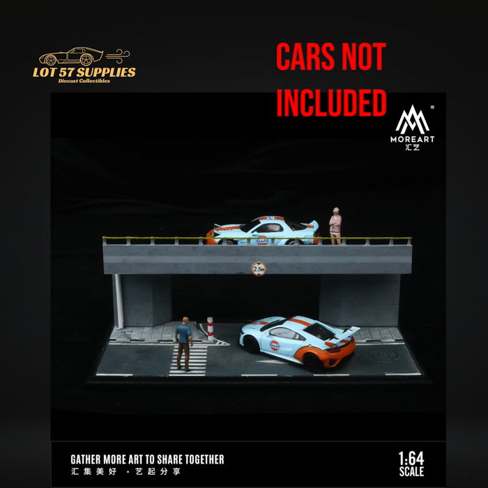 (Pre-Order) MoreArt OVERPASS SCENE MODEL Diorama Scene 1:64 MO901302 - for just $39.99! 