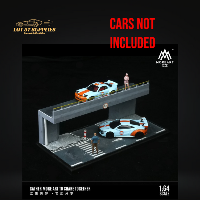 (Pre-Order) MoreArt OVERPASS SCENE MODEL Diorama Scene 1:64 MO901302 - for just $39.99! 