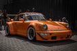 Fast Speed Porsche 964 RWB Widebody HIBIKI GT Version Rear Wing in Orange 1:64 - for just $34.99! 