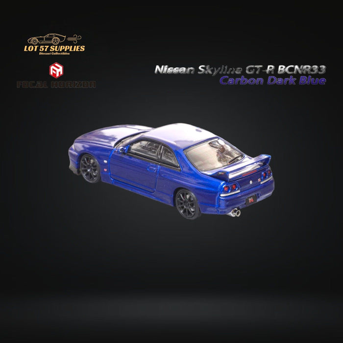 Focal Horizon Skyline GT-R R33 GT-R 4th Gen BCNR33 Full Carbon Dark blue 1:64 - Just $36.99! Shop now at Retro Gaming of Denver