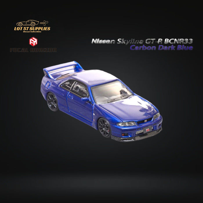 Focal Horizon Skyline GT-R R33 GT-R 4th Gen BCNR33 Full Carbon Dark blue 1:64 - Just $36.99! Shop now at Retro Gaming of Denver