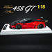 IVY MERIT 458 GT Metallic Red Carbon Hood LBWK LB Silhouette Resin 1:18 Scale - Just $369.99! Shop now at Retro Gaming of Denver