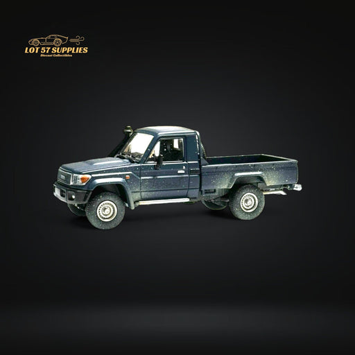 HobbyFans Toyota Land Cruiser 70 Series Blue Dirt Version 1:64 - for just $34.99! 