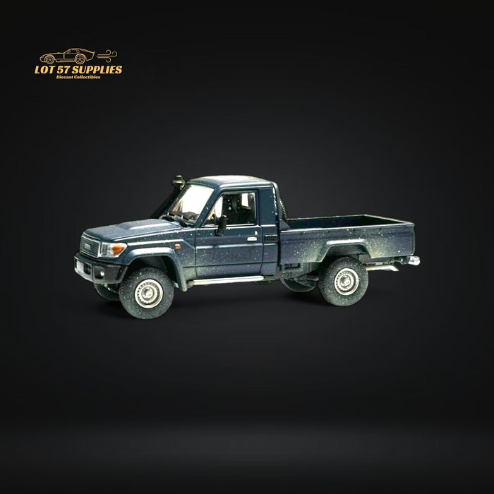 HobbyFans Toyota Land Cruiser 70 Series Blue Dirt Version 1:64 - for just $34.99! 