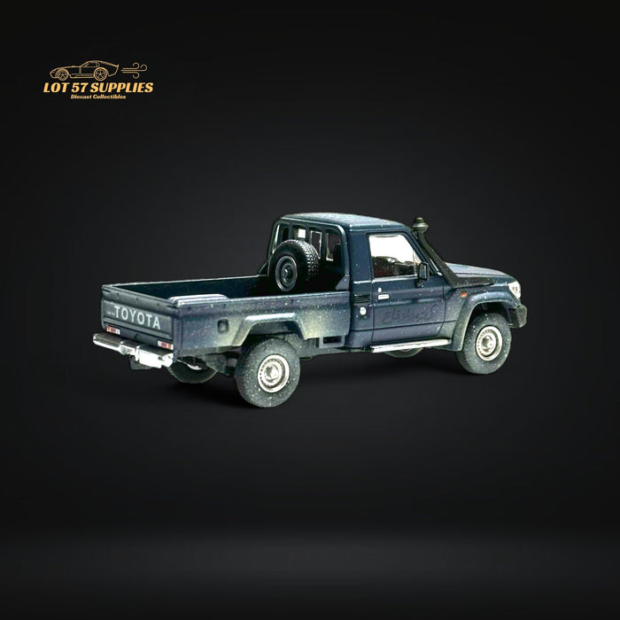 HobbyFans Toyota Land Cruiser 70 Series Blue Dirt Version 1:64 - for just $34.99! 