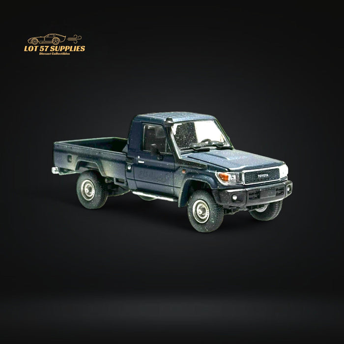 HobbyFans Toyota Land Cruiser 70 Series Blue Dirt Version 1:64 - for just $34.99! 