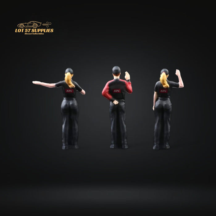MoreArt KFC Restaurant Scale Figures 1:64 MO223001 - for just $22.99! 