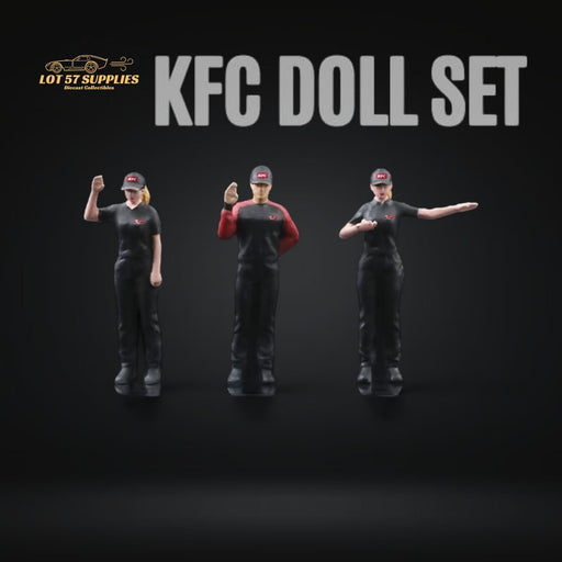 MoreArt KFC Restaurant Scale Figures 1:64 MO223001 - for just $22.99! 
