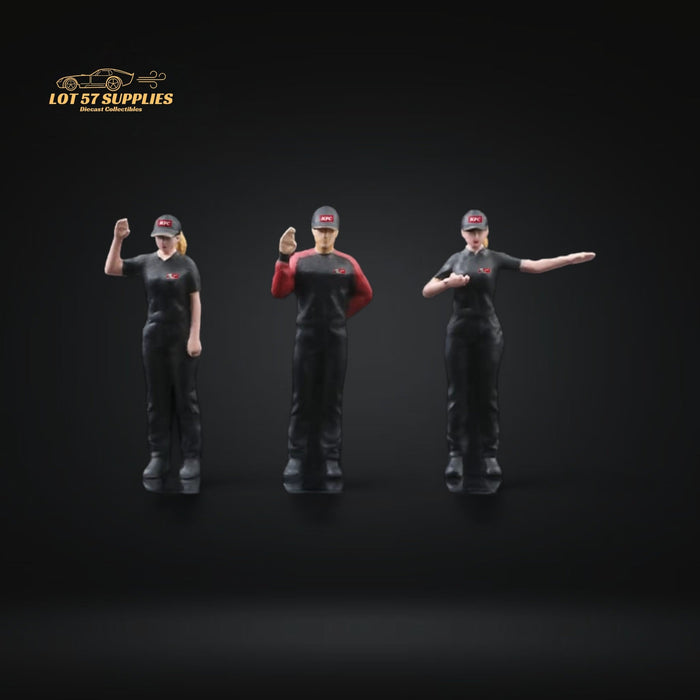 MoreArt KFC Restaurant Scale Figures 1:64 MO223001 - for just $22.99! 