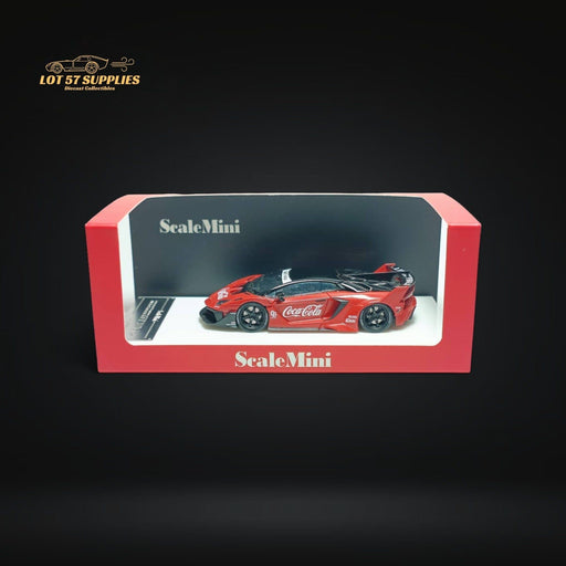 ScaleMini Lamborghini Aventador GT EVO LBWK Coca Cola Livery 1:64 Resin - Just $49.99! Shop now at Retro Gaming of Denver