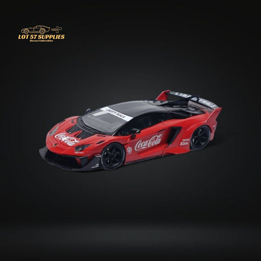 ScaleMini Lamborghini Aventador GT EVO LBWK Coca Cola Livery 1:64 Resin - Just $49.99! Shop now at Retro Gaming of Denver